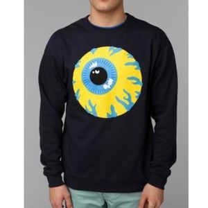 Eyeball Graphic Sweatshirt